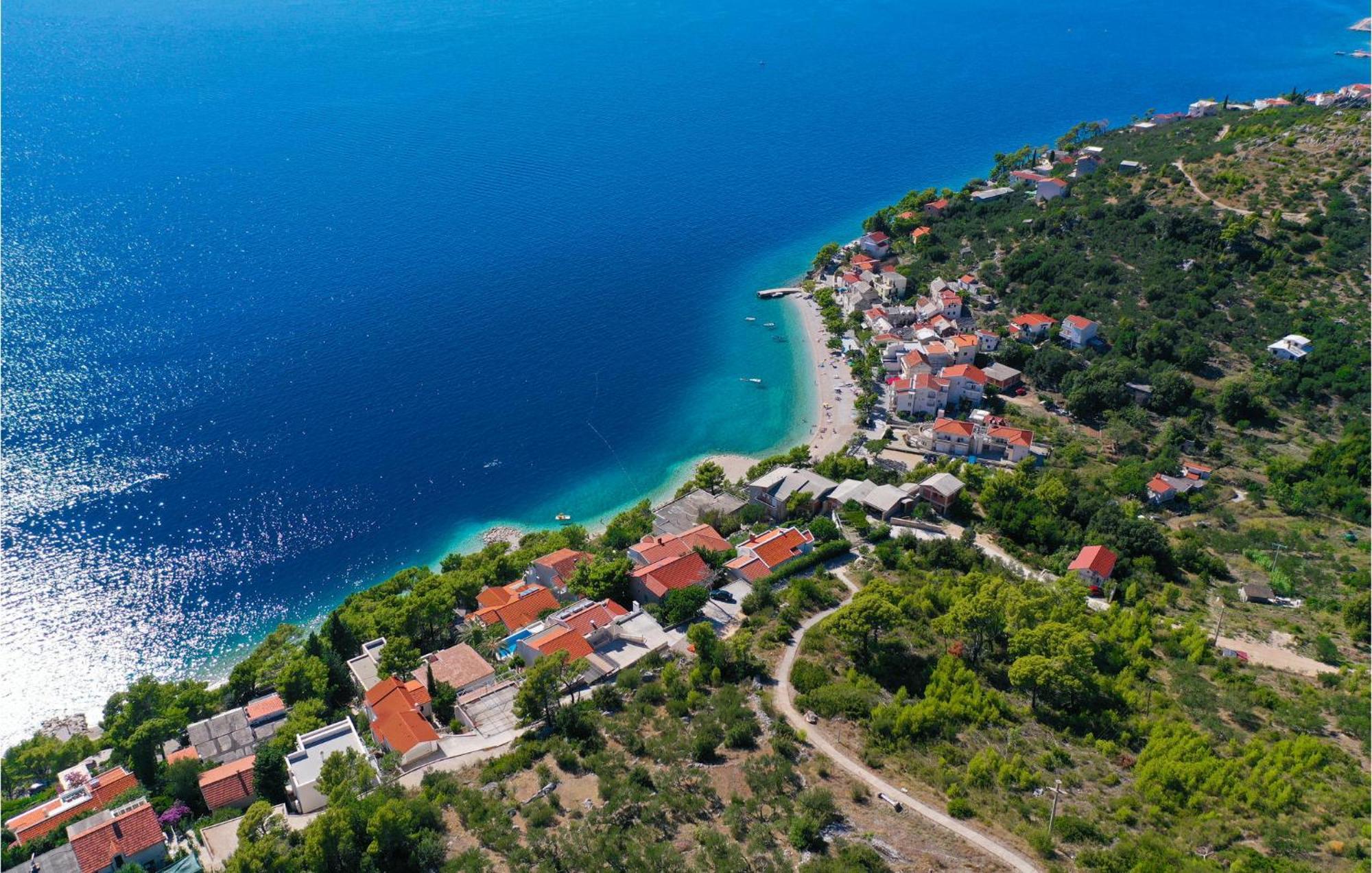 Nice Apartment In Krvavica With House Sea View Dış mekan fotoğraf